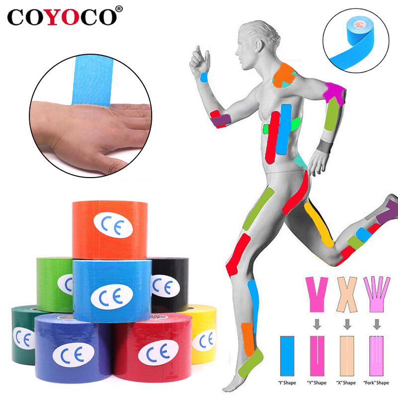 Kinesiology Tape Sports - Szerokość 2,5 cm-10 cm Taśma kinezjologiczna