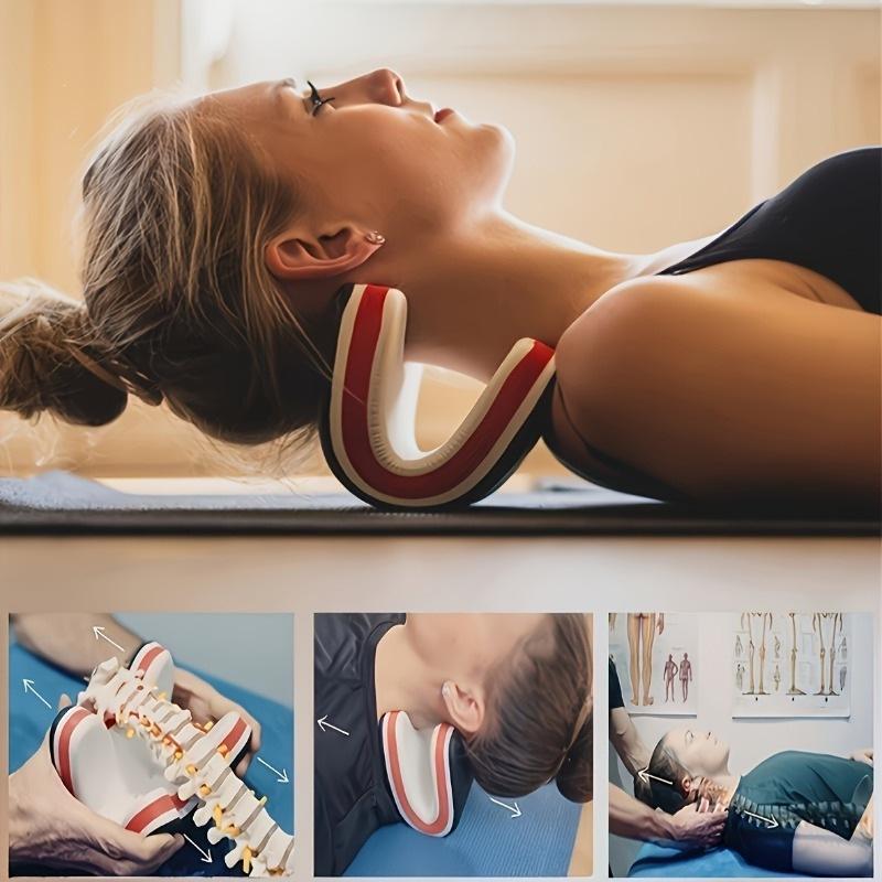 Neck Traction Pillow - 1 szt. Poduszka ortopedyczna do rozciągania