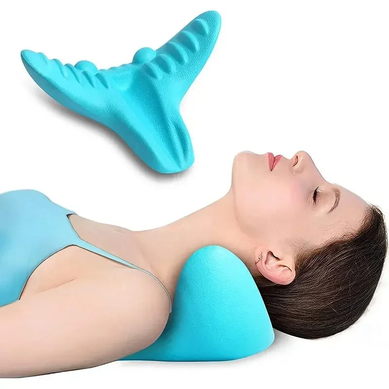 Neck Traction Pillow - Relaksator szyi i ramion, urządzenie do