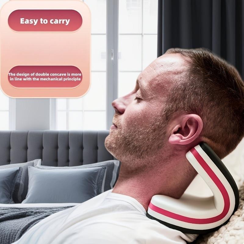 1 szt. Przenośna poduszka do m – Neck Traction Pillow recenzja i cena