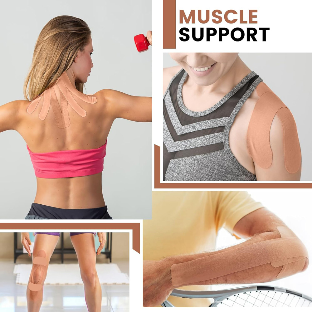 Taśma kinezjologiczna 5 rolek  – Kinesiology Tape Sports recenzja i cena