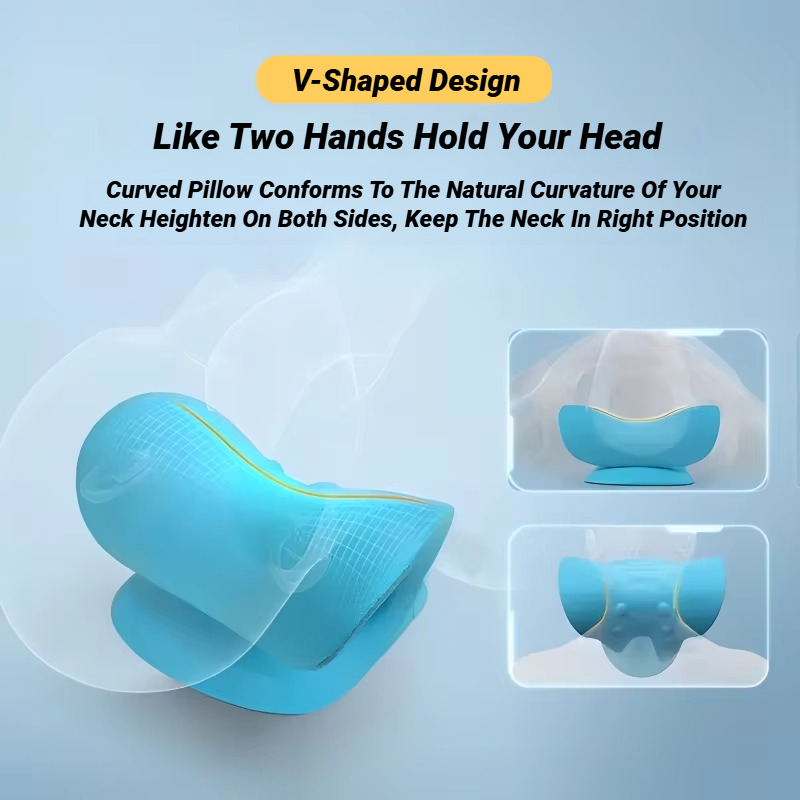 Urządzenie do rozluźniania szy – Neck Traction Pillow recenzja i cena