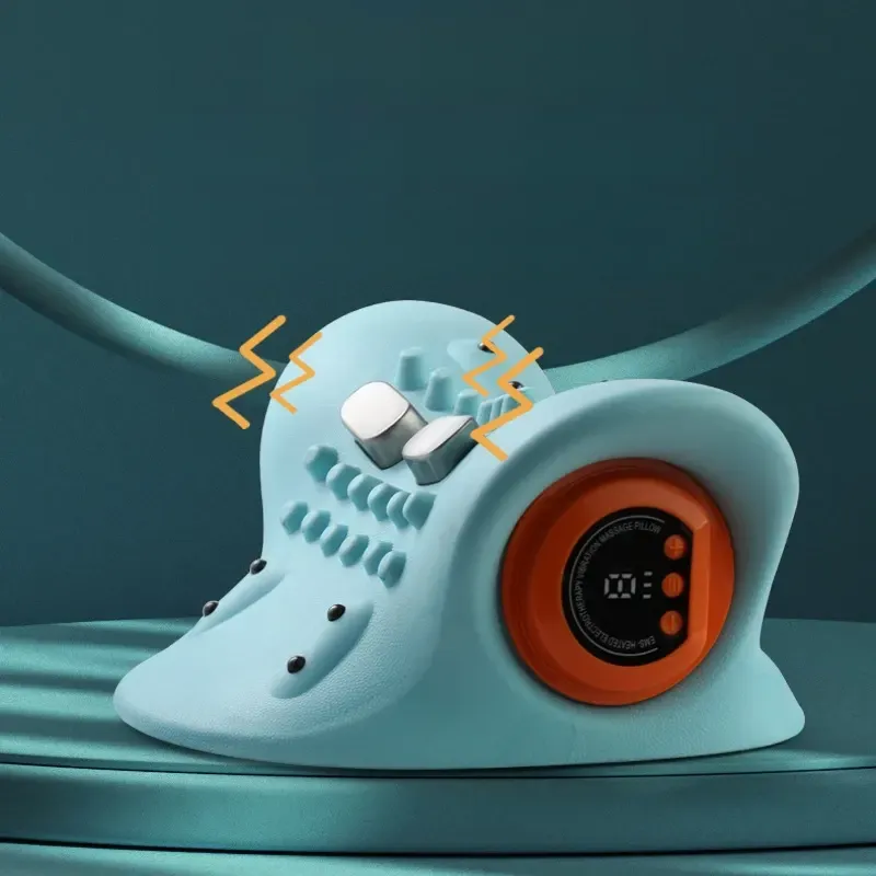 Elektryczny masażer szyi z fun – Neck Traction Pillow recenzja i cena