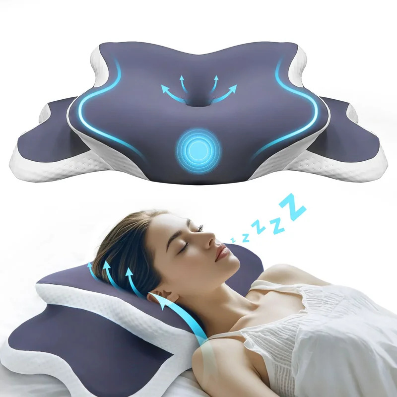 Poduszka z pianki memory, podu – Neck Traction Pillow recenzja i cena