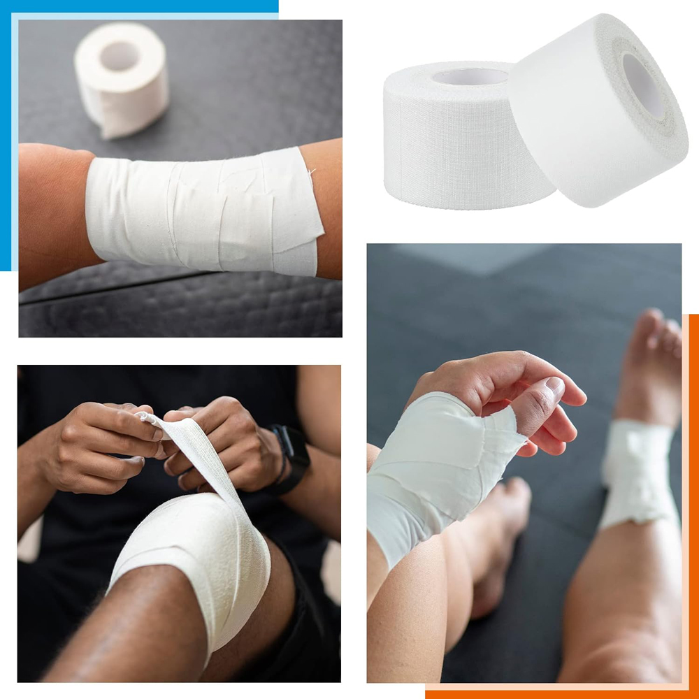 4 Rolki Białej Samoprzylepnej  – Kinesiology Tape Sports recenzja i cena